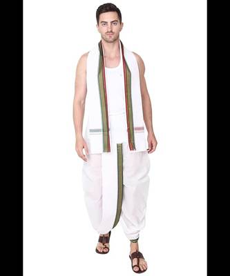 cobra lifes Free Size Traditional Indian Wear Men Dhoti 4