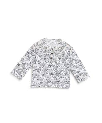 White cotton printed block night suit set 3