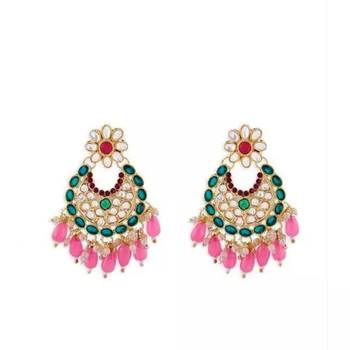 Indian bollywood  tradtional gold plated bridal kundan choker wedding earring necklace jewellery set 3