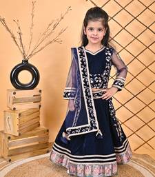 Blue Lehnga Choli