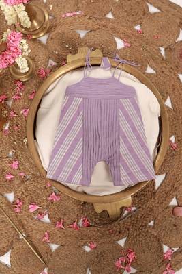Rishika purple striped jumpsuit 2