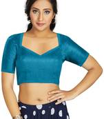 Firozi Art Silk Designer Traditional Readymade Blouse