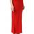 Neckbook Red Solid Drawstring Best Slim Fit Saree Shapewear for Women