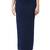 Neckbook Navy Blue Solid Drawstring Best Slim Fit Saree Shapewear for Women