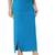 Neckbook Cobalt Blue Solid Drawstring Best Slim Fit Saree Shapewear for Women