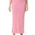 Neckbook Baby Pink Solid Drawstring Best Slim Fit Saree Shapewear for Women