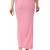 Neckbook Baby Pink Solid Drawstring Best Slim Fit Saree Shapewear for Women