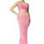 Neckbook Baby Pink Solid Drawstring Best Slim Fit Saree Shapewear for Women