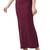 Neckbook Wine Solid Drawstring Best Slim Fit Saree Shapewear for Women