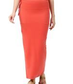 Neckbook Coral Solid Drawstring Best Slim Fit Saree Shapewear for Women