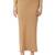 Neckbook Camel Brown Solid Drawstring Best Slim Fit Saree Shapewear for Women