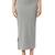 Neckbook Grey Solid Drawstring Best Slim Fit Saree Shapewear for Women
