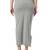 Neckbook Grey Solid Drawstring Best Slim Fit Saree Shapewear for Women