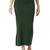 Neckbook Forest Green Solid Drawstring Best Slim Fit Saree Shapewear for Women
