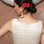 Neckbook White Embillished Thread Sleeveless Readymade Blouse