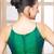 Neckbook Green Silk Spaghetti Strap  Readymade Blouse