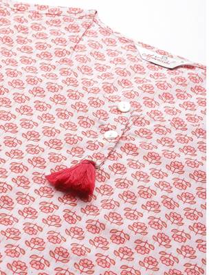 Women Floral Pink Night Suit 5