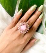 classic teardrop pear shaped cz american diamonds adjustable comfort fit big band finger rings