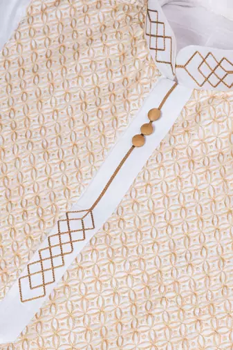 Embroidery Work Kurta Pyjama Set