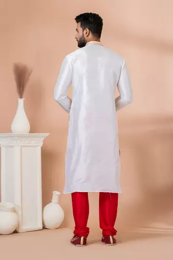 Embroidery Work Kurta Pyjama Set