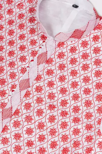 Embroidery Work Kurta Pyjama Set