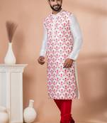 Embroidery Work Kurta Pyjama Set