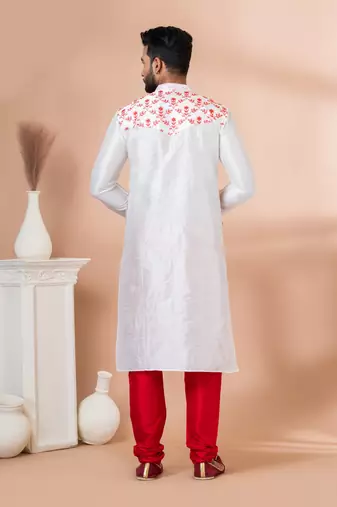 Embroidery Work Kurta Pyjama Set