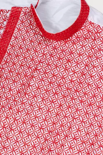 Embroidery Work Kurta Pyjama Set