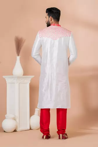 Embroidery Work Kurta Pyjama Set