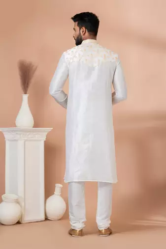 Embroidery Work Kurta Pyjama Set