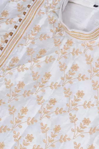 Embroidery Work Kurta Pyjama Set