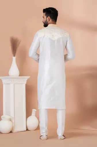 Embroidery Work Kurta Pyjama Set