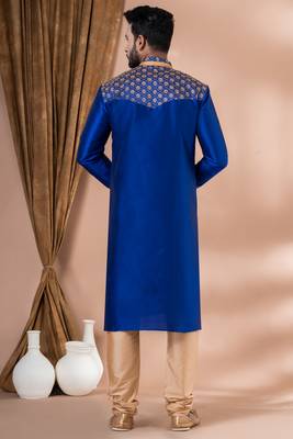 Embroidery Work Kurta Pyjama Set 3