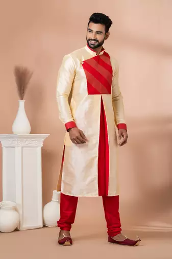 Embroidery Work Kurta Pyjama Set