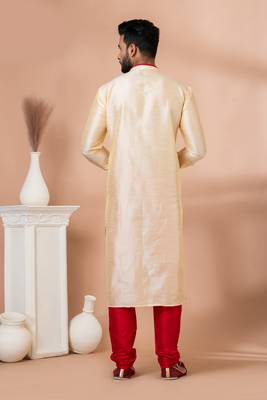 Embroidery Work Kurta Pyjama Set 3