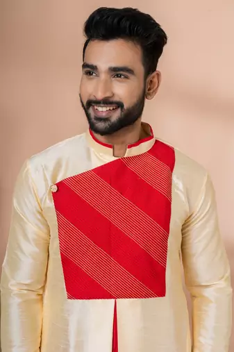 Embroidery Work Kurta Pyjama Set