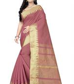 Riva Enterprise Women'S Assam Silk With Golden Broad Border Party Wear Saree