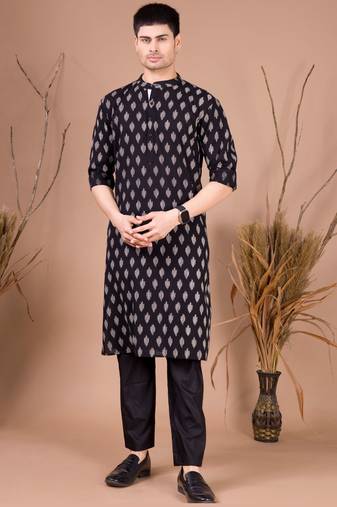 men's kurta with payjama -organic edition