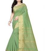 Riva Enterprise Women'S Assam Silk With Golden Broad Border Party Wear Saree