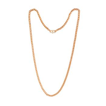 Golden heart chain one gram gold 24" medium length 3