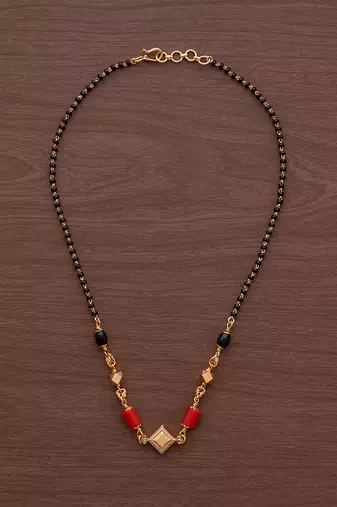 Mangalsutra and daremani combined SHORT one gram gold
