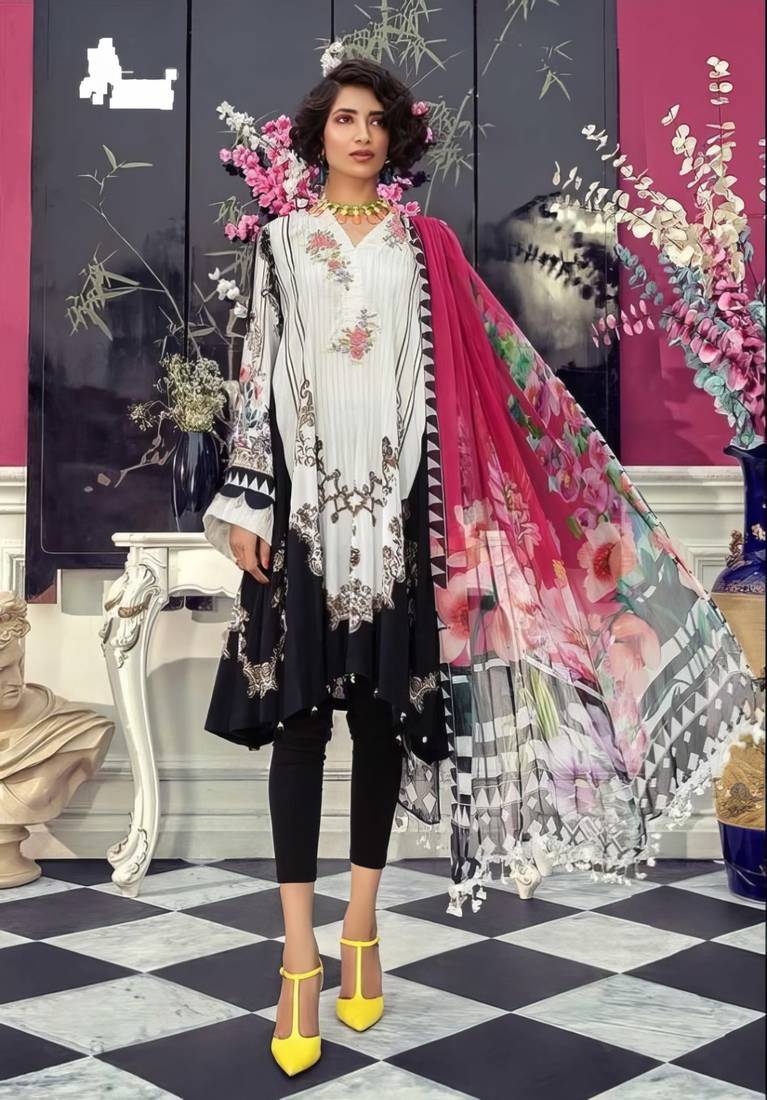 strapless open back dress Gorgeous Light Pink Plus Size Salwar Suit with Cotton Dupatta – Seyuri main image 0