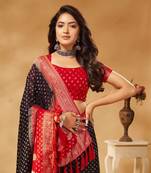 Red Rapier Georgette Saree