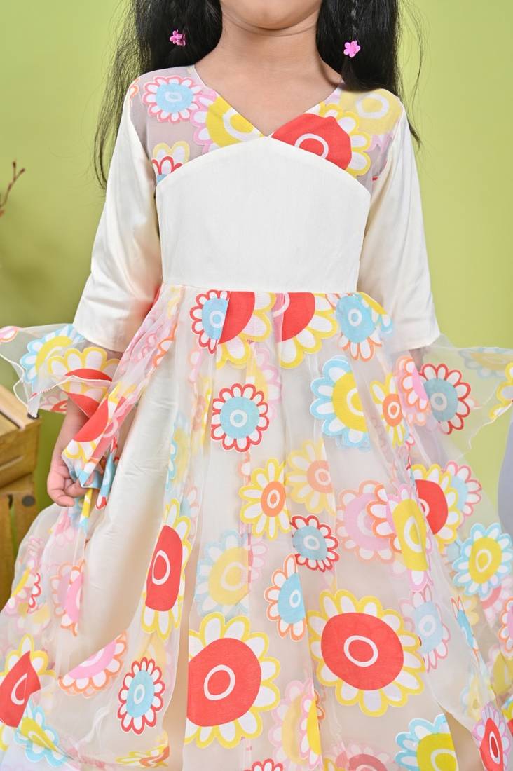 Baksplite Printed Dress