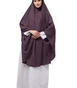 Nazneen Ready to Wear tie at back  with Naqab instant Khimer Prayer hijab For Hajj and Umrah