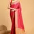 Pink Zari Woven Jacquard Patola Silk Blend Saree