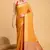 Yellow Zari Woven Jacquard Patola Silk Blend Saree