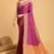 Purple Zari Woven Jacquard Patola Silk Blend Saree