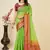 Ethnic Green Traditional Kota Doriya c Festive Wear Saree