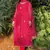 Beautiful pink colour girlish kurti with dupatta for trendy festive looks